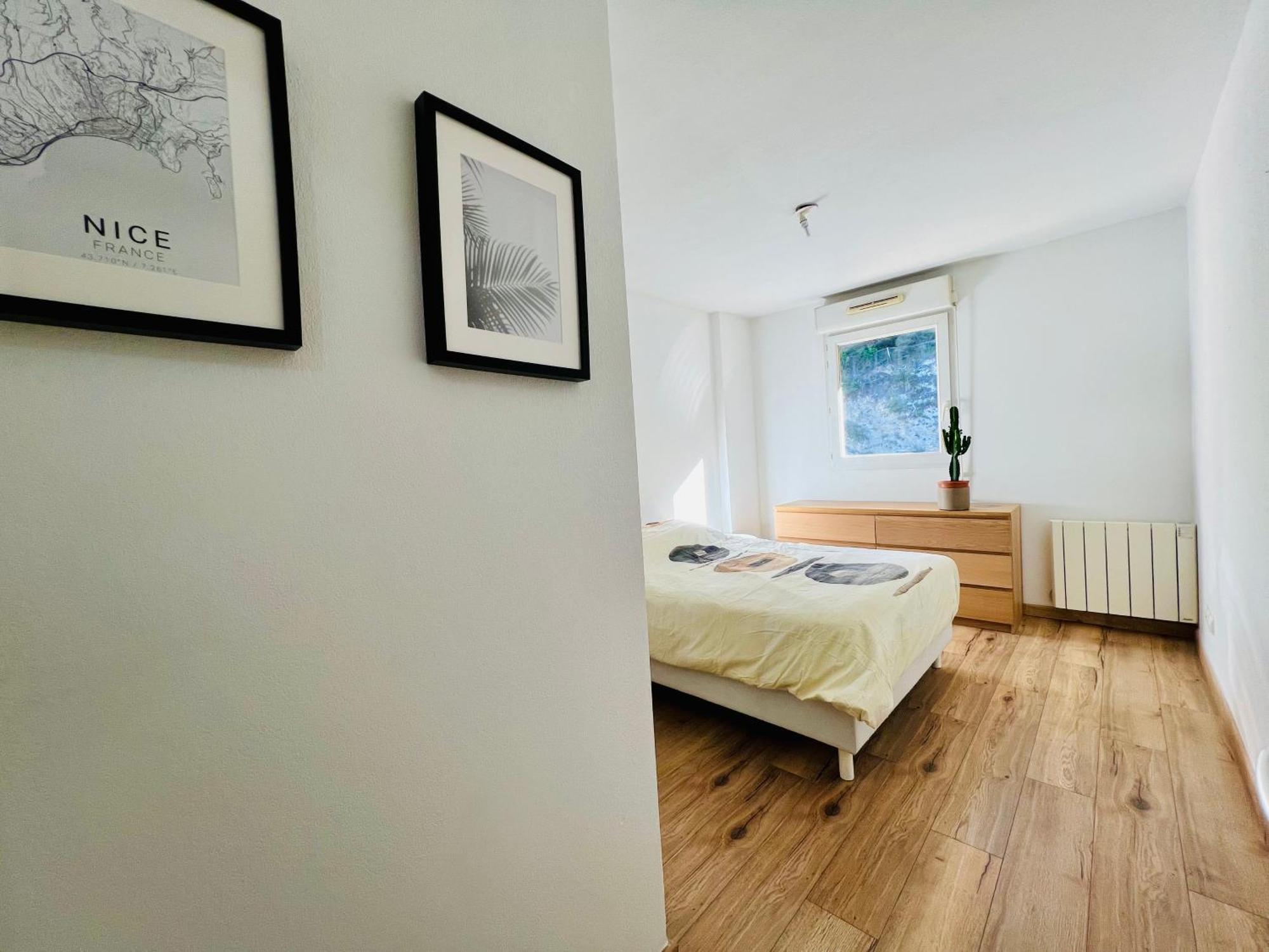 Magnificent Renovated Apartment, 2 Rooms Of 45 M2, Close Tothe Sea, Top Floor, Terrace Nizza Exterior foto
